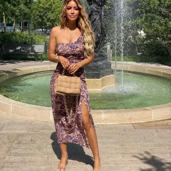 ZARA Printed Co-ord Sarong Skirt Set - Picture 6 of 9